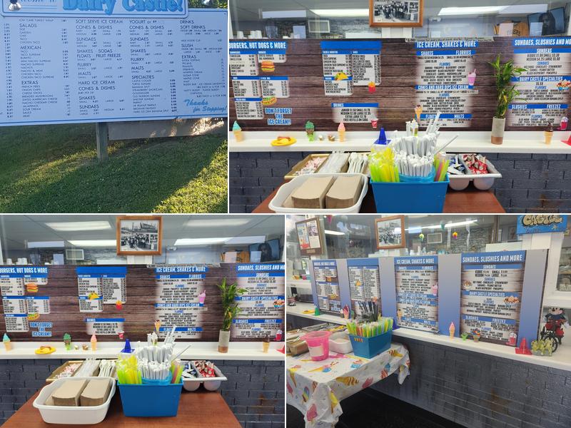 Dairy Castle Menu