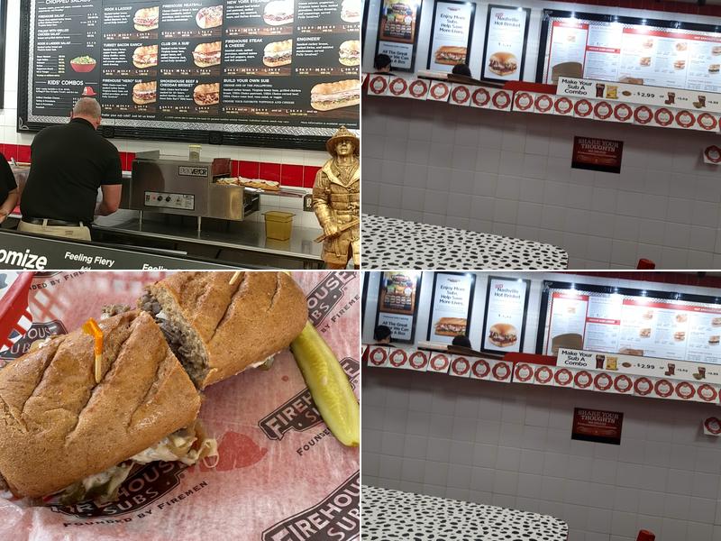 Firehouse Subs Woodstock Menu
