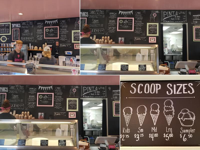 The Outside Scoop Menu