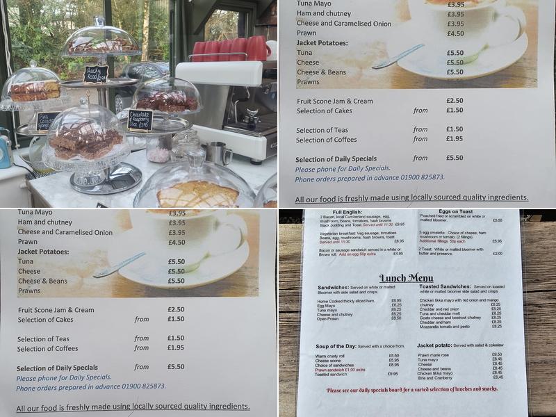 Squirrels Pantry Menu