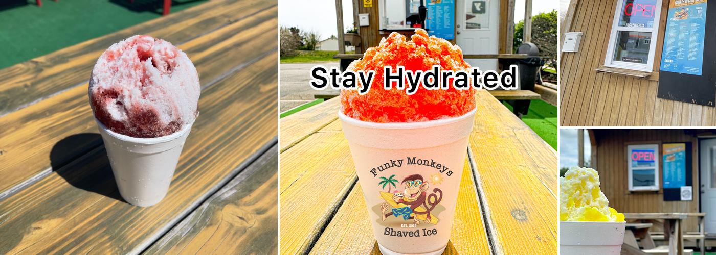 Funky Monkeys Shaved Ice