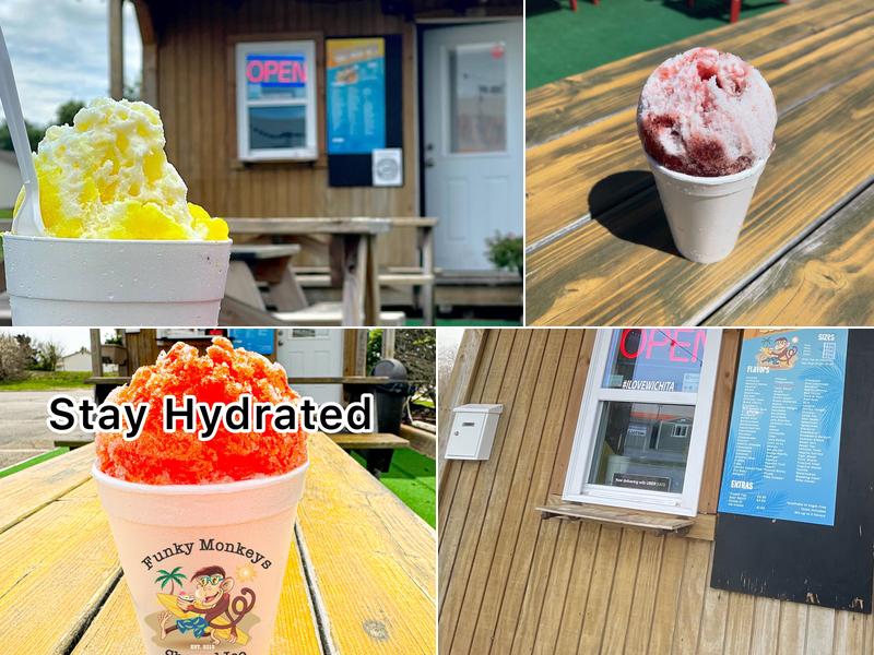 Funky Monkeys Shaved Ice