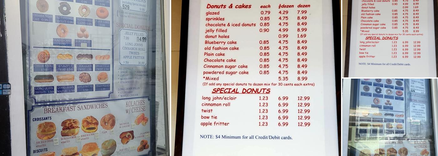 Best donuts Menu
