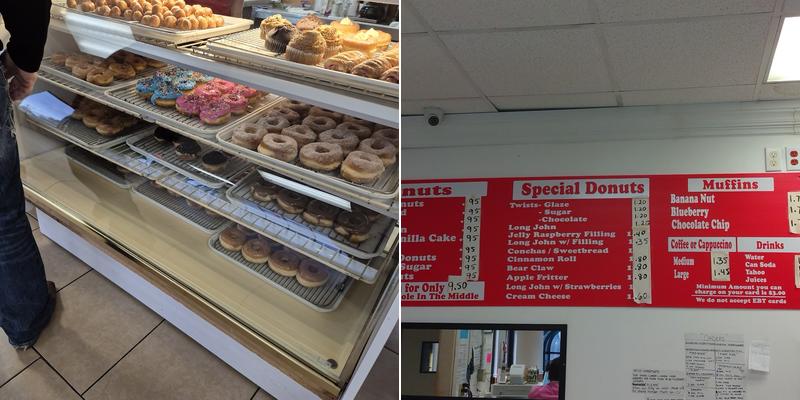 Franks Donuts Menu