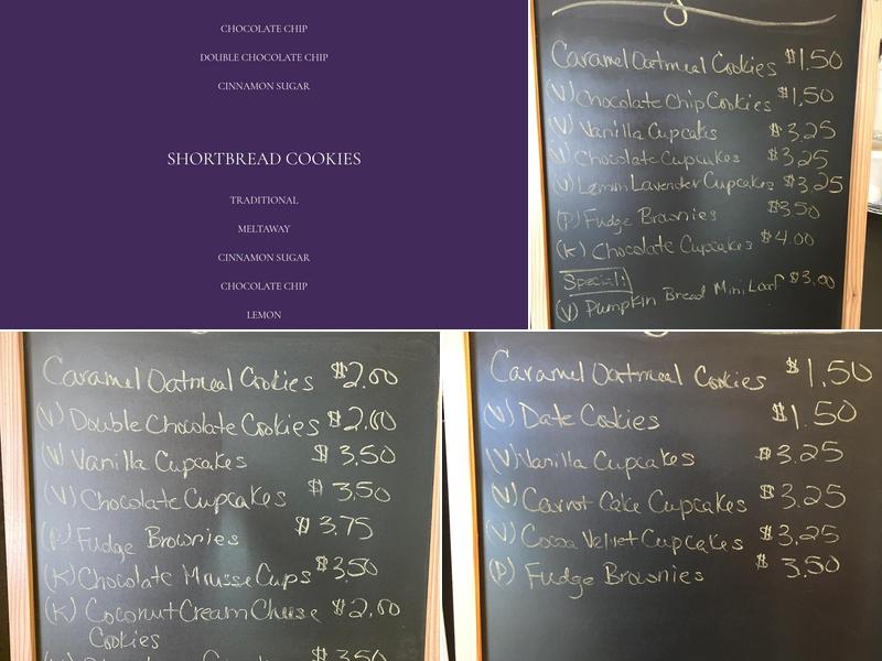 You Eat I Bake - Gluten Free Bakery Menu