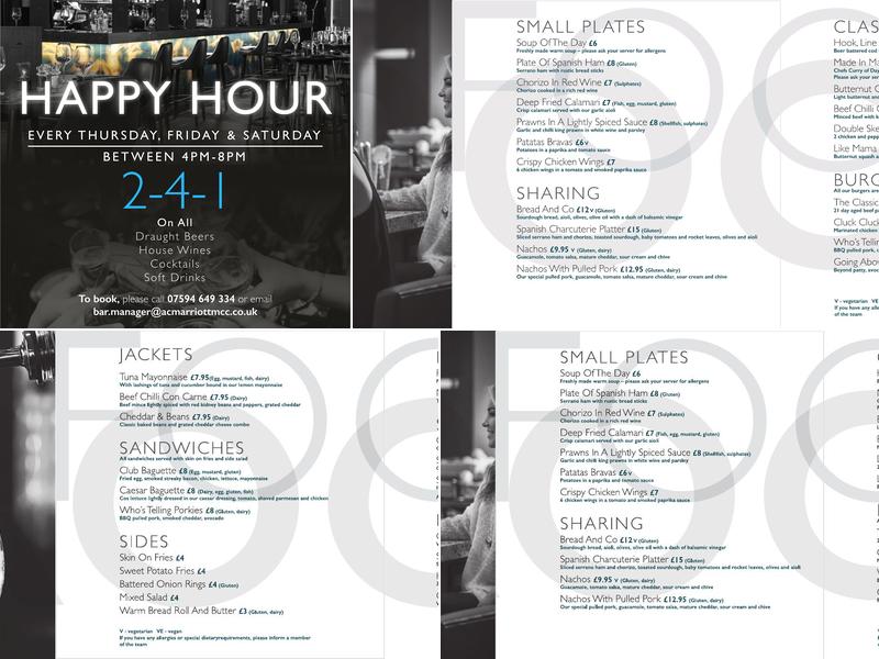 Tapas La Casa Bar & Restaurant Menu