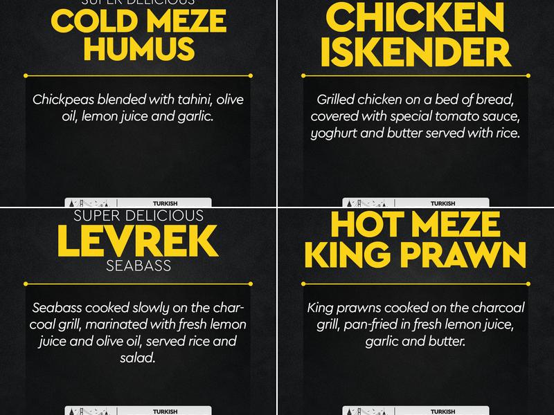 Rodi Turkish Mediterranean BBQ Restaurant Menu