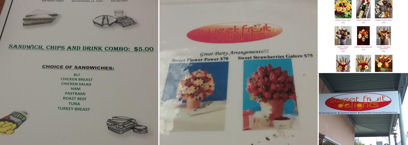 Sweet Fruit Delights Menu