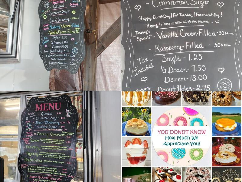 Home Run Donuts Menu