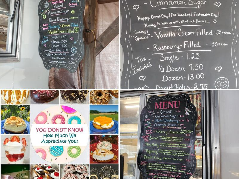 Home Run Donuts Menu