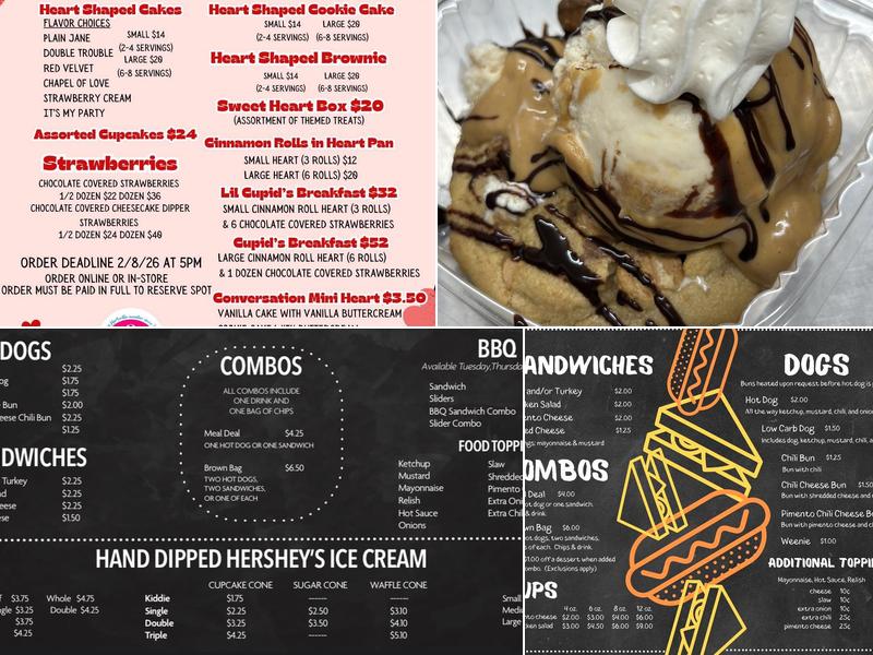 sugaRush Menu