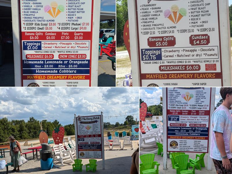 The Berry Patch Menu