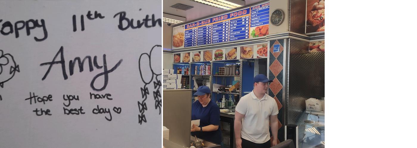 Bar B Que Fish & Chips Takeaway Menu