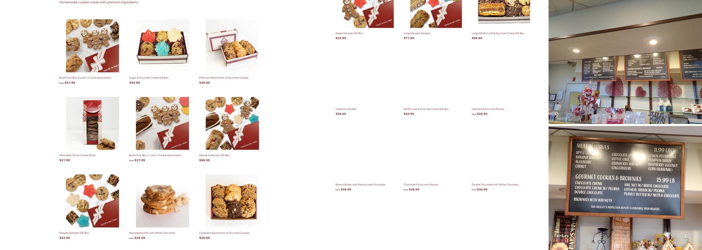 Gingerbread Construction Co Menu