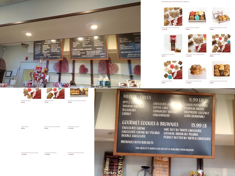 Gingerbread Construction Co Menu