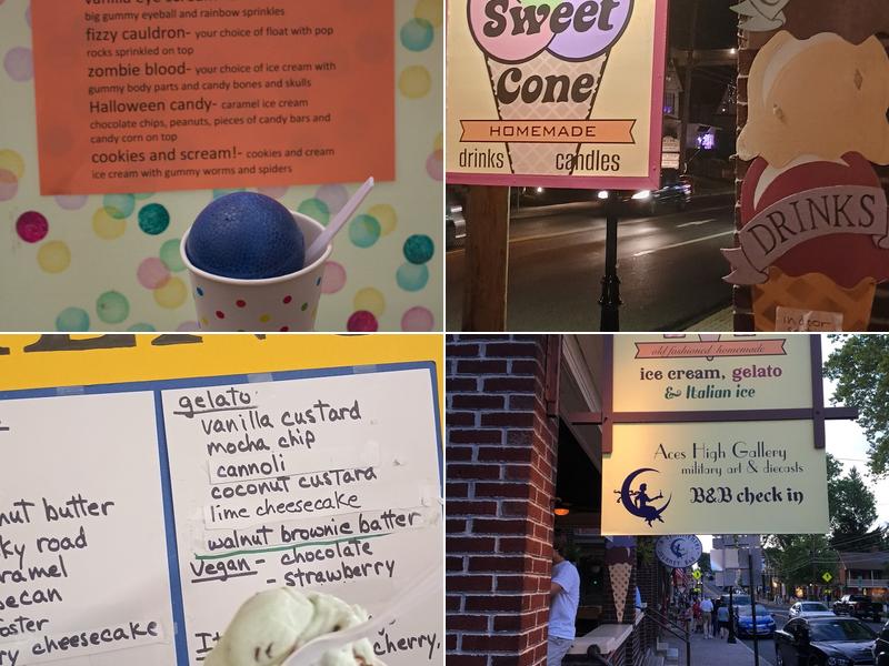 Cone Sweet Cone Menu