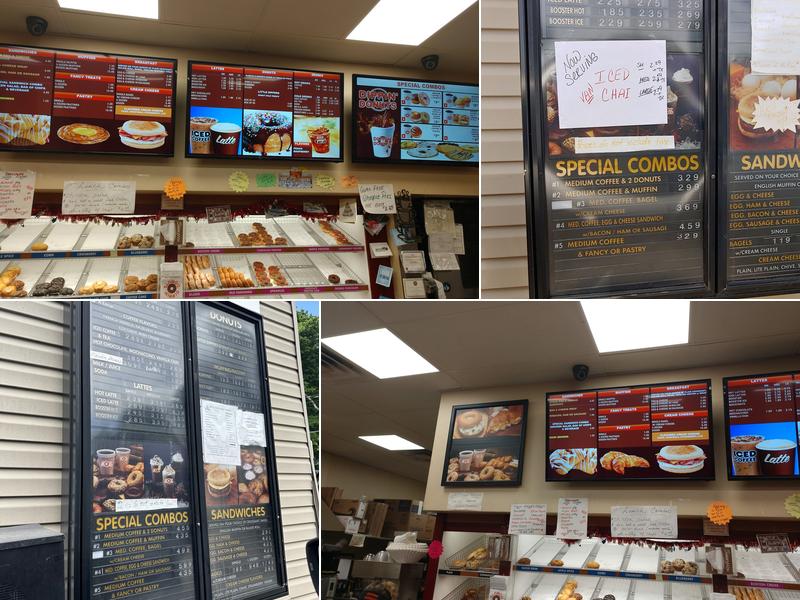 Dippin Donuts Menu
