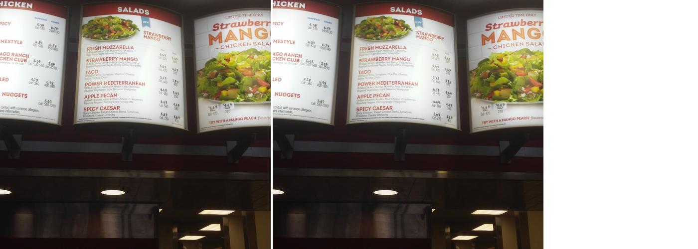 Wendy's Menu