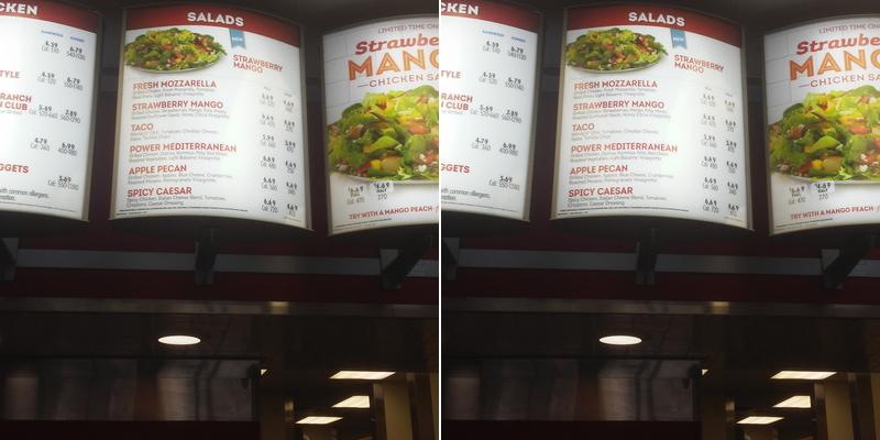 Wendy's Menu
