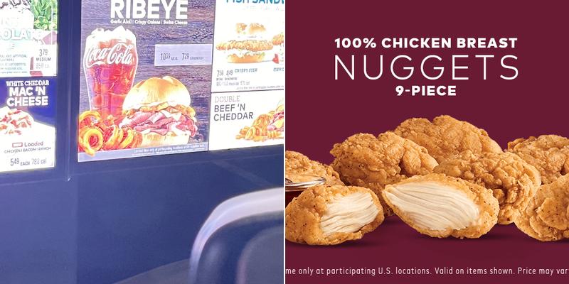 Arby's Menu