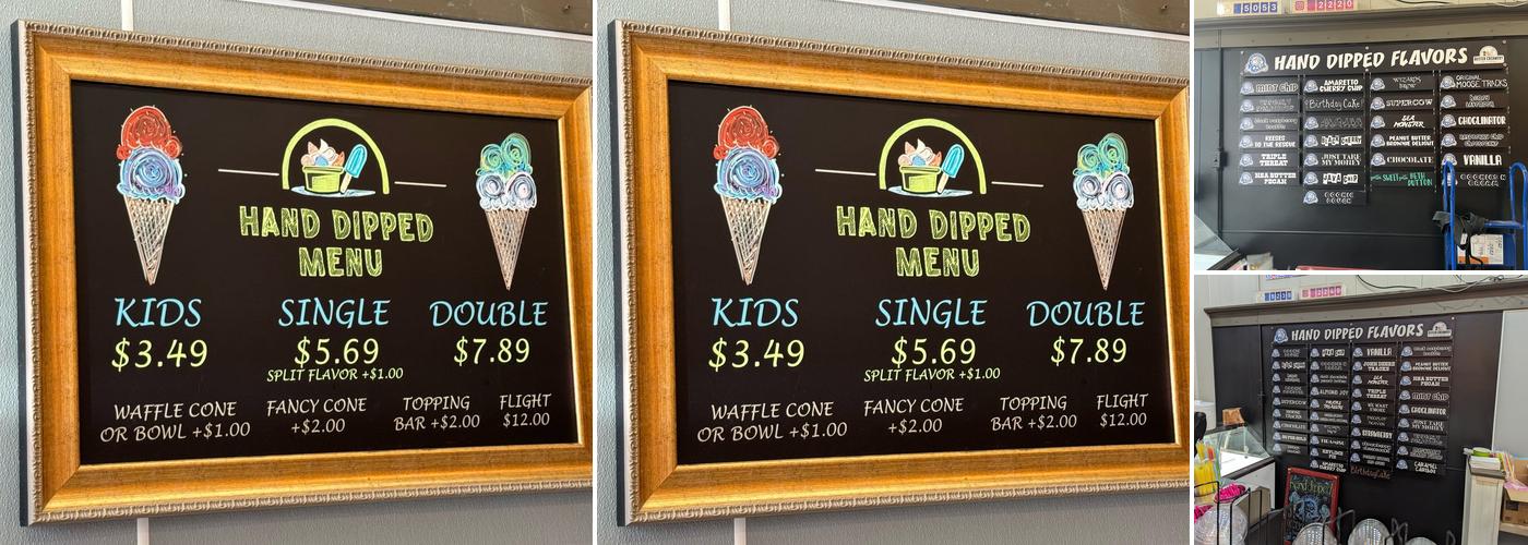 Dexter Creamery Menu