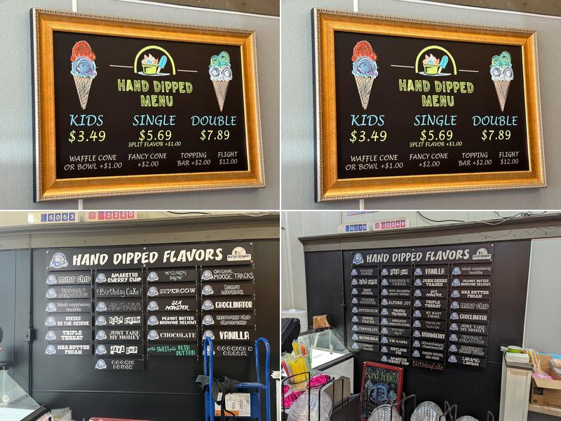 Dexter Creamery Menu