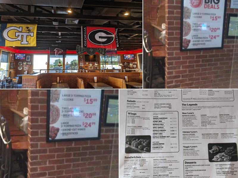 Pizza Hut Menu