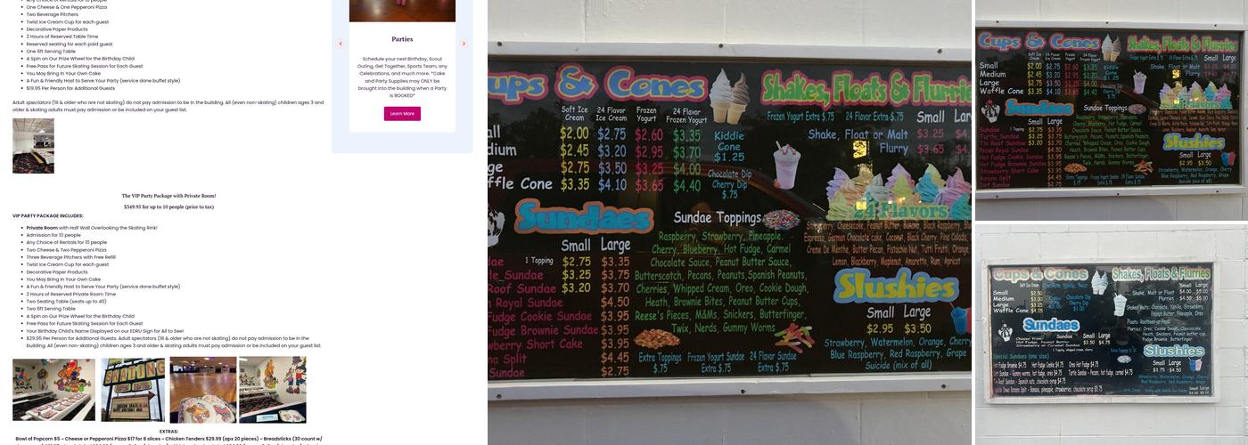 Edru Soft Serve Drive-Thru Menu
