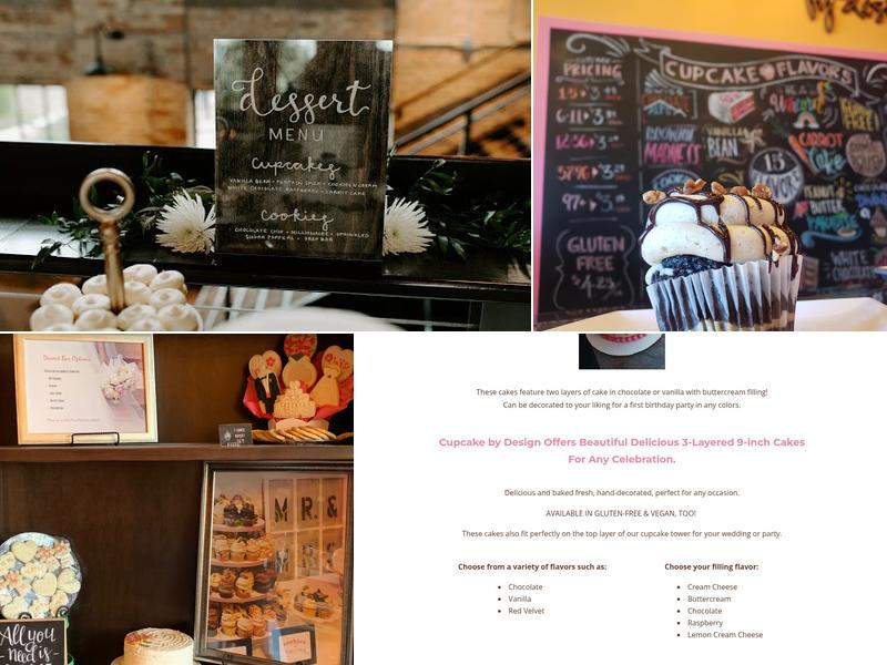 GR Cookies & Cupcake By Design Menu