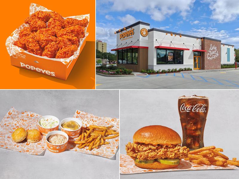 Popeyes Louisiana Kitchen 1411 GA-16, Griffin
