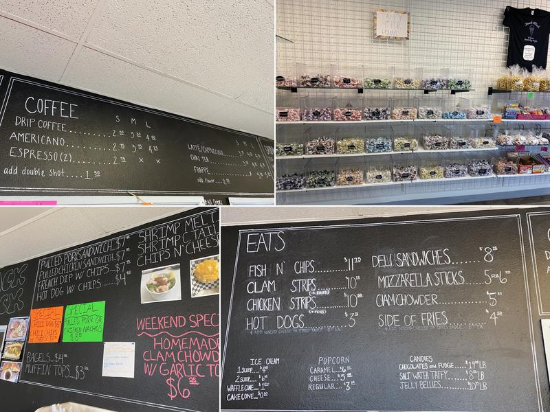 Snack Attack Menu