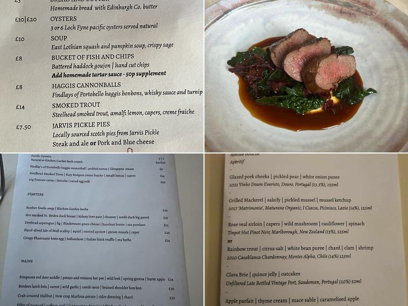 Cannonball Restaurant & Bar Menu