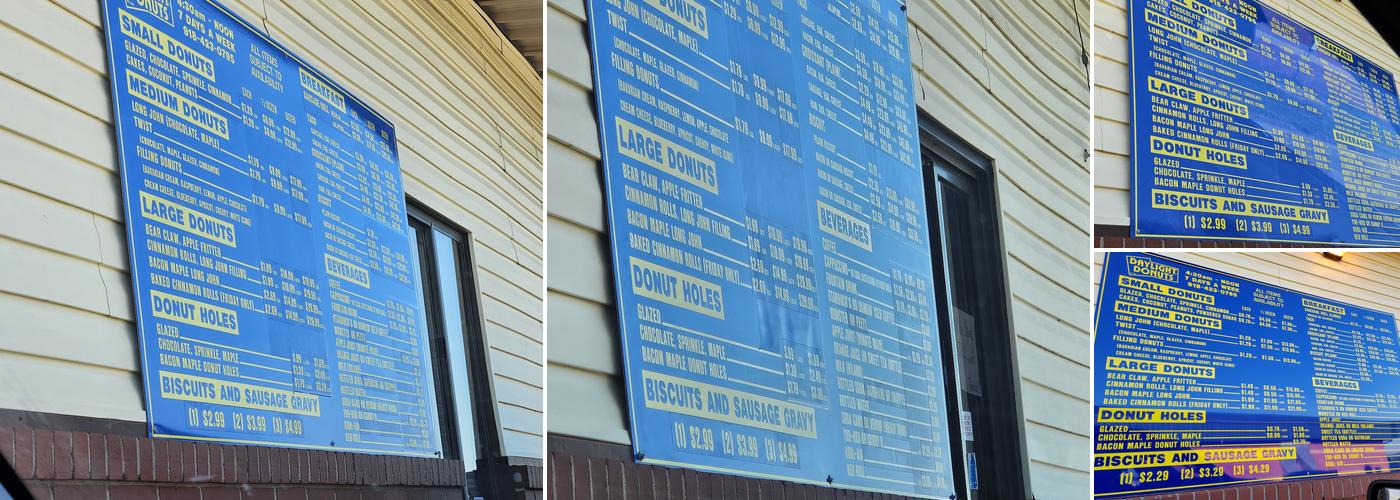 Daylight Donuts - Main Menu