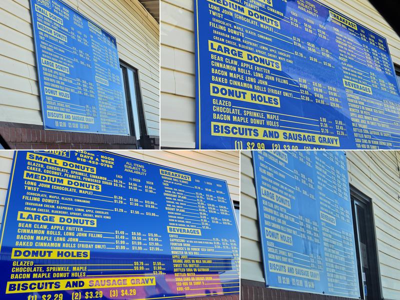 Daylight Donuts - Main Menu