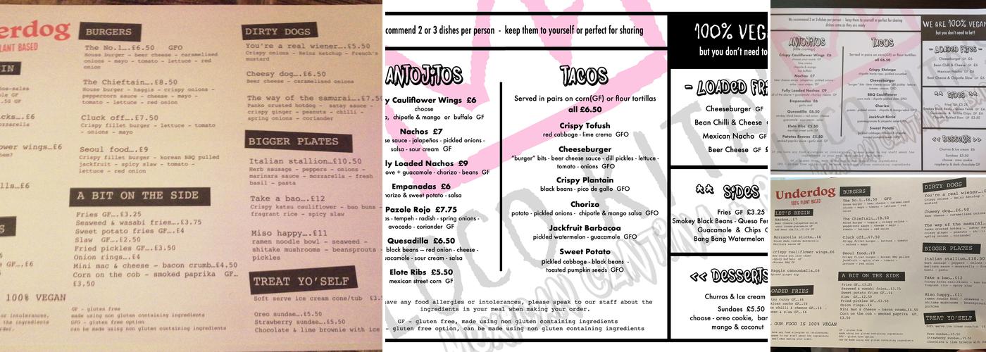 Loco Rita's Dundee Menu