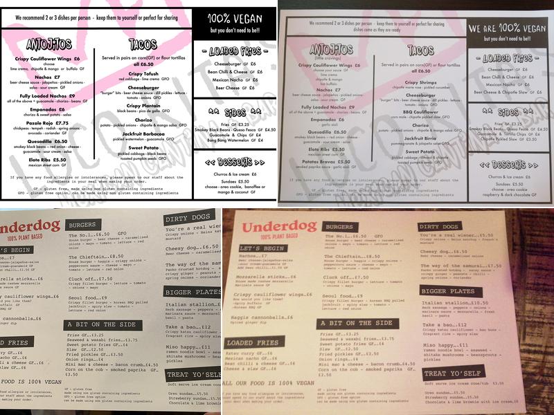 Loco Rita's Dundee Menu