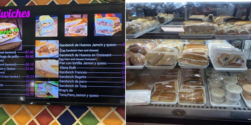 Chantilly Bakery Menu