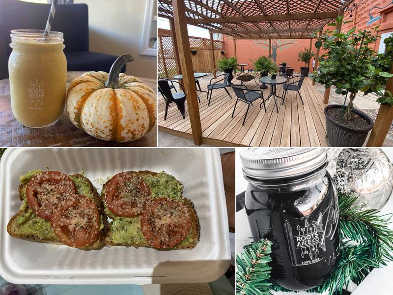 Roots Juice Co. & Wellness Studio 216 N Main St, Garden City