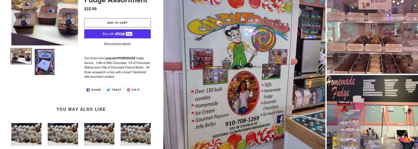 Candy Edventure Menu