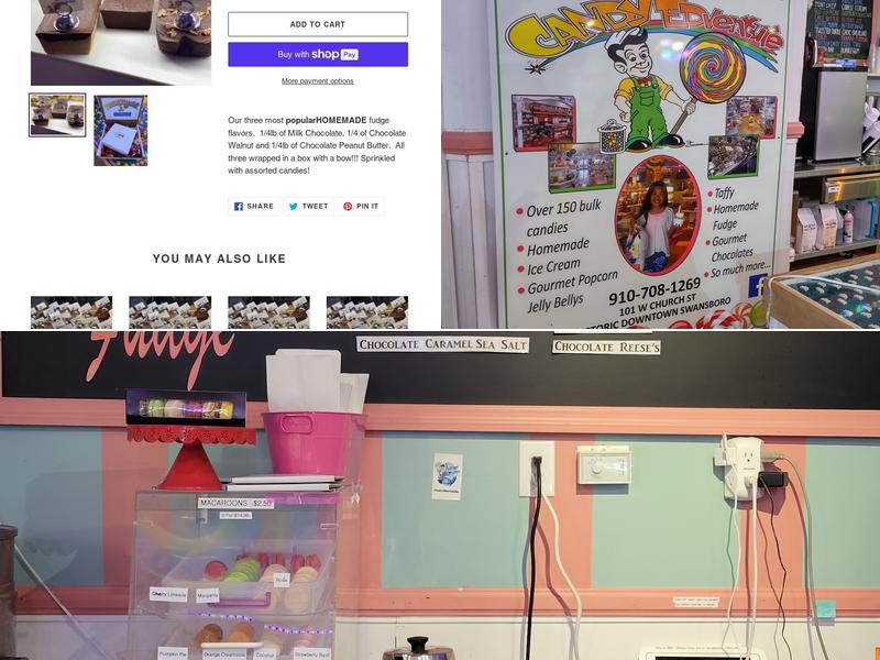 Candy Edventure Menu