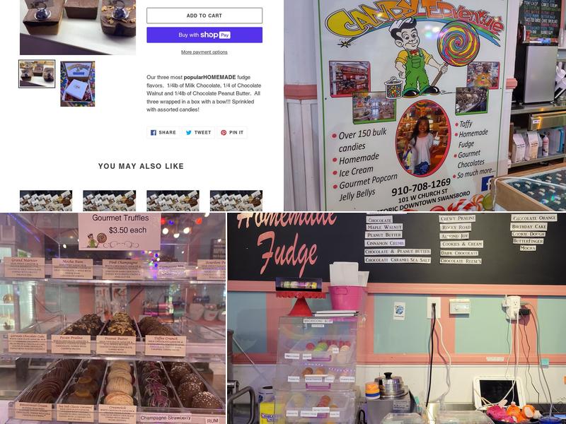 Candy Edventure Menu