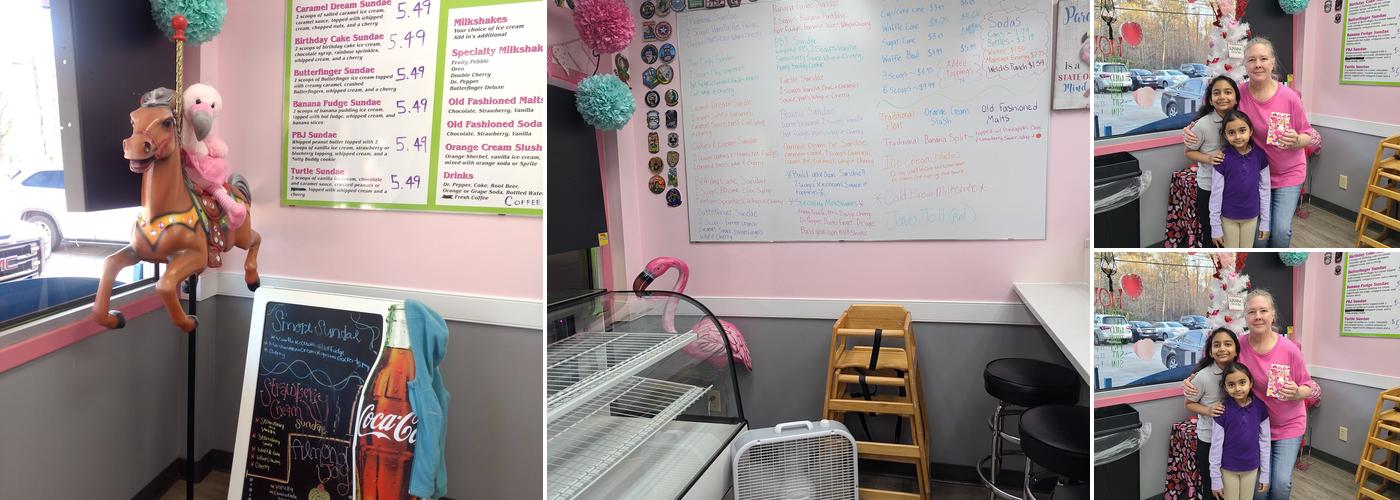 Southern Sweets Old Fashioned Ice Cream Parlor Menu