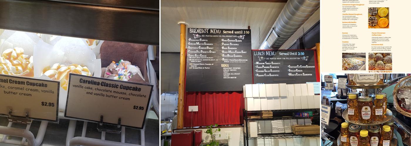 The Phoenix Bakery Menu