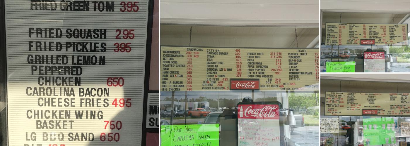 Dairy Ranch Menu