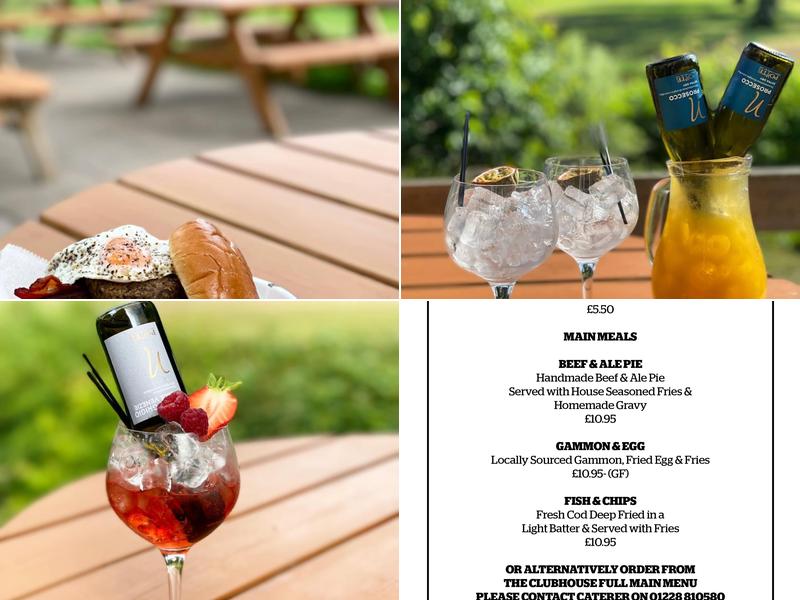 Clubhouse Bar & Restaurant Menu