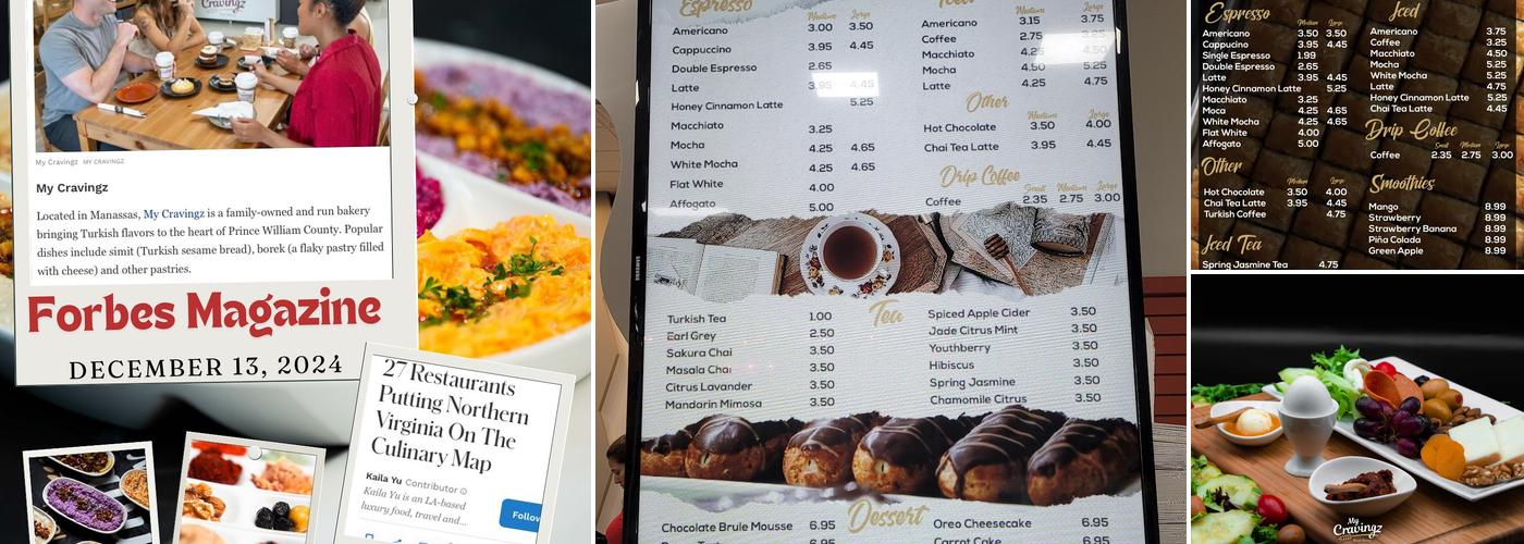 My Cravingz Bakery Cafe Menu