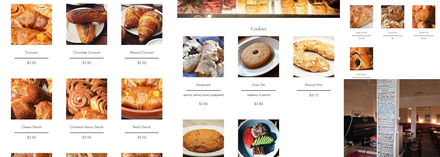 The Hungarian Pastry Shop Menu