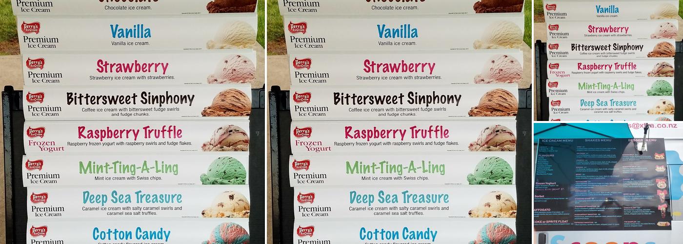 Scoops Menu