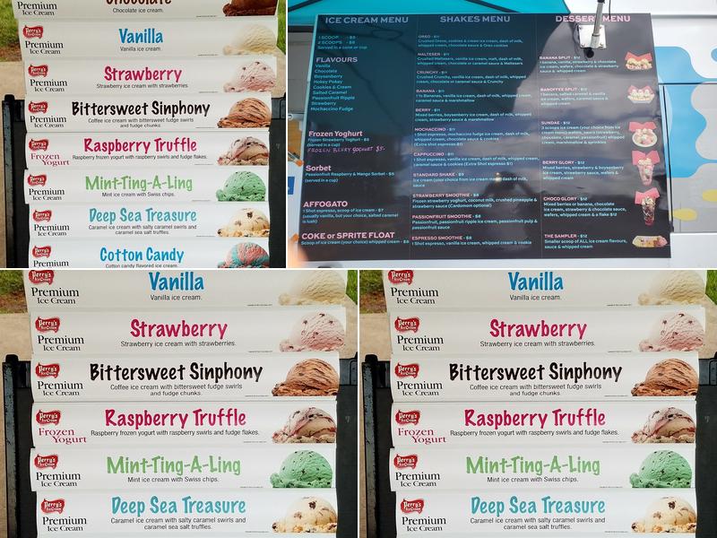 Scoops Menu