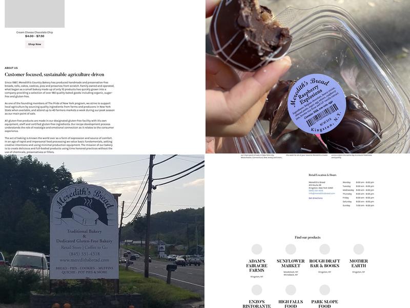 Meredith's Bread Menu